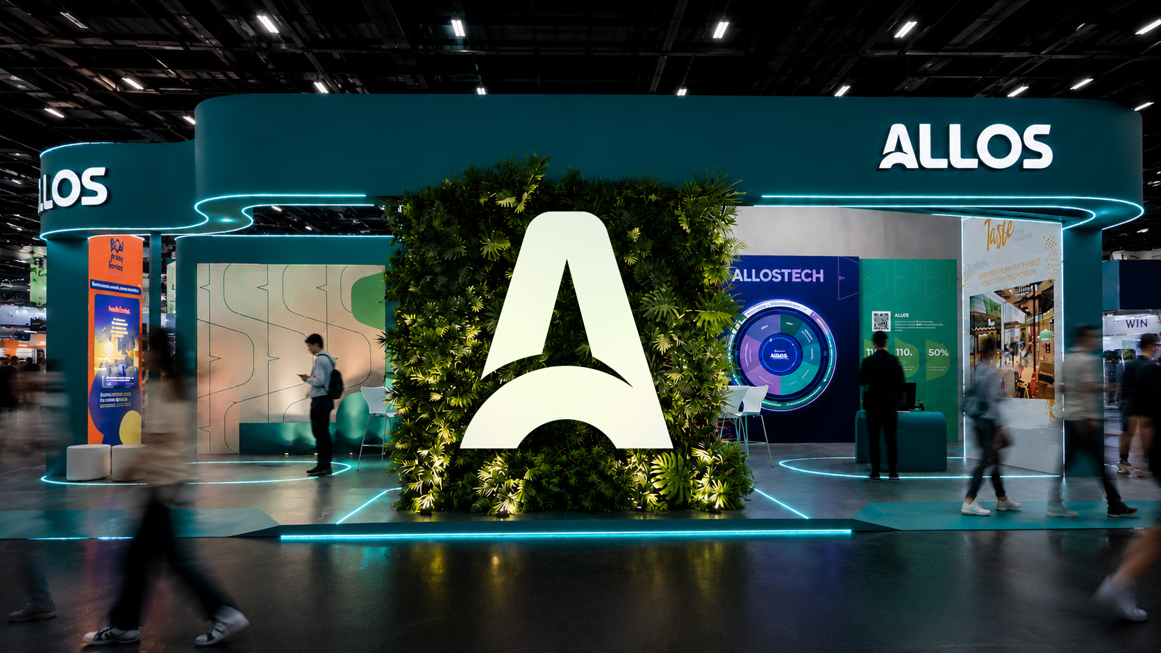 Estande Allos na ExpoShopping 2024
