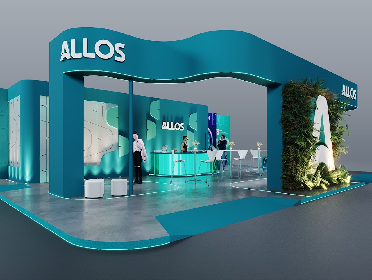 Estande Allos ExpoShopping 2024