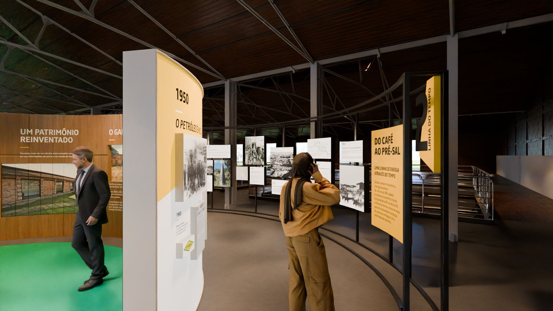 Exposição 20 Anos da Bacia de Santos — Petrobras