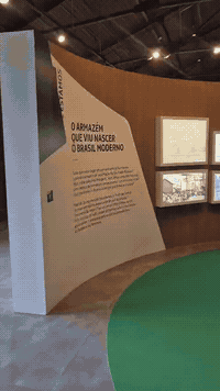 Exposição Petrobras — área de entrada